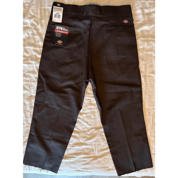 NWT Dickies Mens 874 Pants Classic Original Fit Work Straight Leg Brown 36x27 - Picture 3 of 8